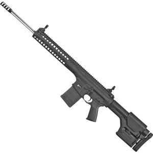 LWRC REPR MK II .308 Win AR Style Semi Auto Rifle 20″ Barrel 20 Rounds Flip-Up Sights Magpul PRS Stock Black Finish