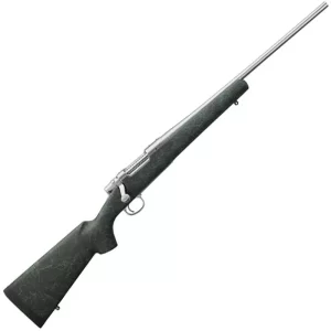 Remington Model Seven .308 Win Bolt Action Rifle 20″ Barrel 4 Rounds HS Precision Stock Black with Green Webbing Stainless Finish