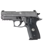 SIG Sauer P229 Legion Compact Semi Auto Pistol 9mm Luger 3.9″ Barrel 10 Rounds X-Ray Square Sights SIG Rail G10 Grip Alloy Frame PVD Gray Finish