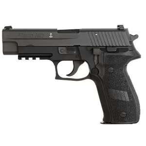 SIG Sauer P226 MK25 Full Size 9mm Luger Semi Auto Pistol 4.4″ Barrel 15 Rounds Combat Sights M1913 Rail Alloy Frame Matte Black Finish