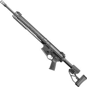 Spikes Roadhouse Precision Rifle 6.5 Creedmoor AR Style Semi Auto Rifle 20″ Krieger Barrel 15″ M-LOK Handguard Adjustable XLR Stock Matte Black Finish