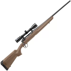 Savage Arms Axis II XP .243 Win Bolt Action Rifle 22″ Barrel 4 Rounds with 3-9×40 Scope FDE Synthetic Stock Matte Black Finish