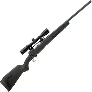 Savage 110 Apex Hunter XP .450 Bushmaster Bolt Action Rifle 22″ Barrel 3 Rounds with 3-9×40 Scope Synthetic Stock Black Finish