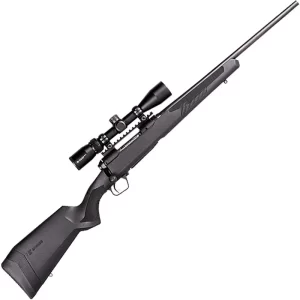 Savage 110 Apex Hunter XP 6.5 PRC Bolt Action Rifle 24″ Barrel 2 Rounds with 3-9×40 Scope Synthetic Stock Black Finish
