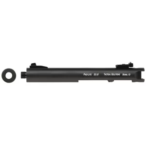Tactical Solutions Pac-Lite 4.5″ Threaded Barrel .22 Long Rifle Ruger 22/45 and Ruger Mark Series Pistols Matte Black Finish