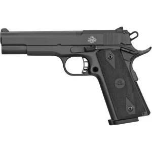 Rock Island Armory XT 22 Magnum .22 WMR 1911 Style Semi Auto Rimfire Pistol 5″ Barrel 15 Rounds Synthetic Grips Matte Black Finish