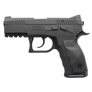 KRISS USA SPHINX SDP Compact Alpha Semi Auto Pistol 9mm Luger 3.7″ Barrel 10 Rounds White Dot/U-Notch Sights Interchangeable Rubber Grips Aluminum/Polymer Frame Black SDP Coating Finish