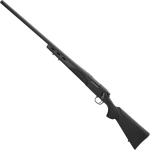 Remington Model 700 SPS Varmint Left Hand Bolt Action Rifle .243 Win 26″ Barrel 4 Rounds Synthetic Stock Matte Blued Finish 84228