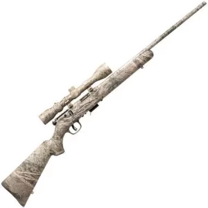 Savage 93 XP Bolt Action .22 Magnum 22″ Barrel 5 Rounds AccuTrigger Synthetic Mossy Oak Brush Camo Finish with 3-9×40 Scope