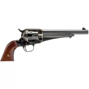 Cimarron Firearms 1875 Outlaw .44-40 Win Revolver 6 Rounds 7.5″ Barrel Walnut Grips Color Case Hardened/Blued Finish