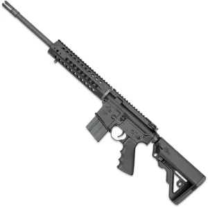 Rock River LAR-6.8 Coyote Carbine 6.8 SPC II AR Platform Semi Auto Rifle 16″ Barrel 7 Rounds Free Float Handguard Collapsible Stock Black Finish