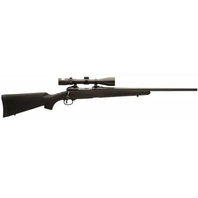 Savage 11 Trophy Hunter XP Bolt Action Rifle .22-250 Rem 22″ Barrel 4 Rounds Synthetic Stock Black Finish Nikon 3-9×40 Scope 19678