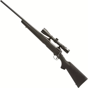 Savage Arms 11 Trophy Hunter XP Left Hand Bolt Action Rifle .204 Ruger 22″ Barrel 4 Rounds Synthetic Stock Matte Black Finish with Nikon 3-9×40 Riflescope 19694