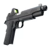 Ed Brown 18 Special Forces SR Semi Auto Pistol .45 ACP 5″ Barrel Threaded .578×28 7 Rounds Suppressor Height Sights Trijicon RMR Chainlink III Treatment Matte Black Finish