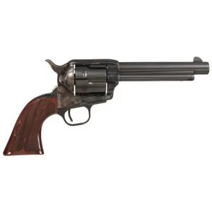 Taylor’s & Co 1873 Gambler .357 Mag Single Action Revolver 5.5″ Barrel 6 Rounds Checkered Walnut Grip Forged Frame Blued/Case Hardened