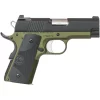 Dan Wesson ECO 1911 Officer .45 ACP Semi Auto Pistol 3.5″ Barrel 7 Rounds Night Sights G10 Grips Black