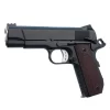 Ed Brown Kobra Carry Lightweight 1911 Semi Auto Pistol 9mm Luger 4.25″ Barrel 8 Rounds Fiber Optic Front/Fixed Rear Sights Slim Laminate Wood Grips Matte Black Finish