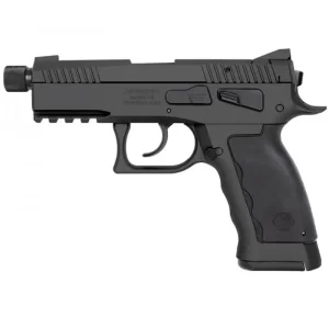 KRISS USA SPHINX SDP Compact Duty Semi Auto Pistol 9mm Luger 4.35″ Threaded Barrel 17 Rounds White Dot/U-Notch Sights Interchangeable Rubber Grips Aluminum Frame Black PVD Coating Finish