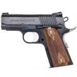 Magnum Research Desert Eagle 1911 Undercover .45 ACP 3″ Barrel 6 Rounds Wooden Grips DE1911U