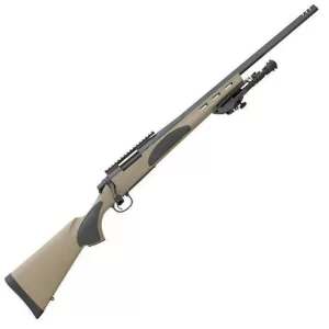 Remington Model 700 XCR Long Range Tactical Bolt Action Rifle .308 Winchester 26″ Barrel 4 Rounds Bell & Carlson Tactical Stock OD Green & Black Webbing
