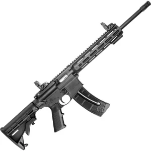 S&W M&P 15-22 Sport .22 LR Semi-Auto Rifle 16.5″ Barrel 25 Rounds M-LOK Handguard Black