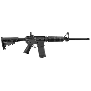Ruger AR-556 5.56 NATO Semi Auto Rifle 16.1″ Barrel 30 Rounds Collapsible Stock Black