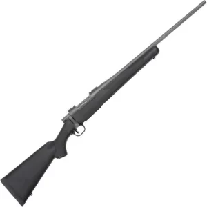 Mossberg Patriot Synthetic Bolt Action Rifle .270 Win 22″ Fluted Barrel 4 Rounds Black Synthetic Stock Cerakote Stainless Finish